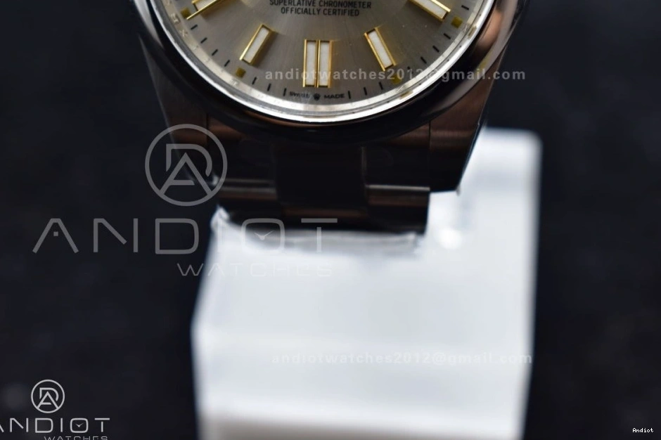 Perpetual 904L 1:1 124300 Steel Best Clean Edition Silver VR3230 Dial Oyster 41mm 0523